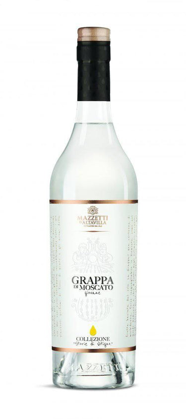 Grappa di Moscato Giovane Mazzetti D'altavilla - Rosato Vini